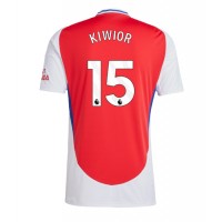 Echipament fotbal Arsenal Jakub Kiwior #15 Tricou Acasa 2024-25 maneca scurta